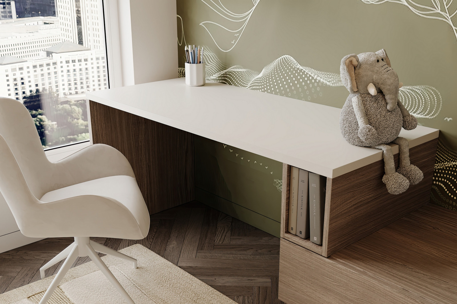 Дизайн и ремонт квартиры в ЖК Wow - Цвета природы