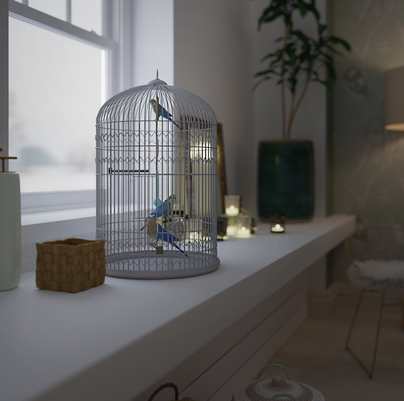 уголок гостиной