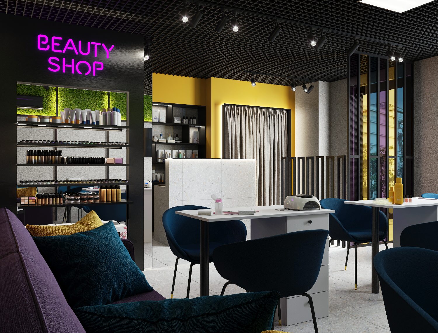 Салон маникюра в центре города