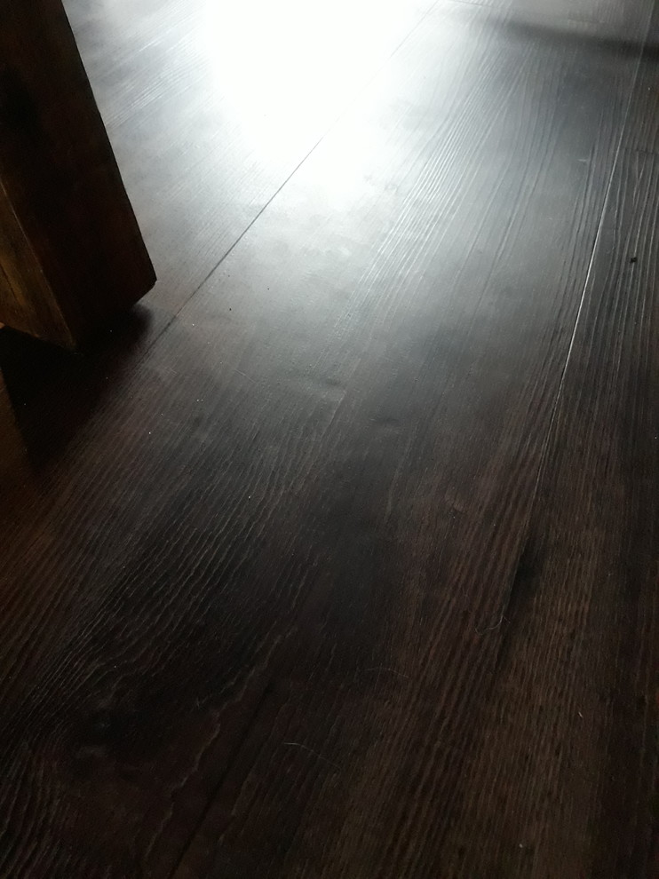 Shaw Coretec plus Vinyl plank floor DONT BUY Dents to easy