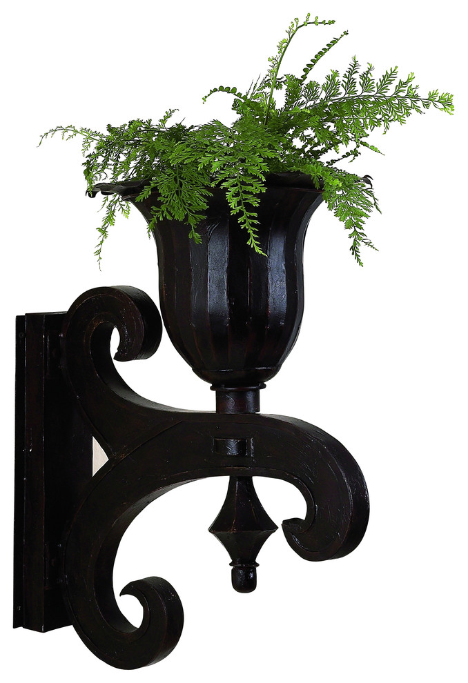 Wrought Iron Wall Planters Ireland Wall Design Ideas