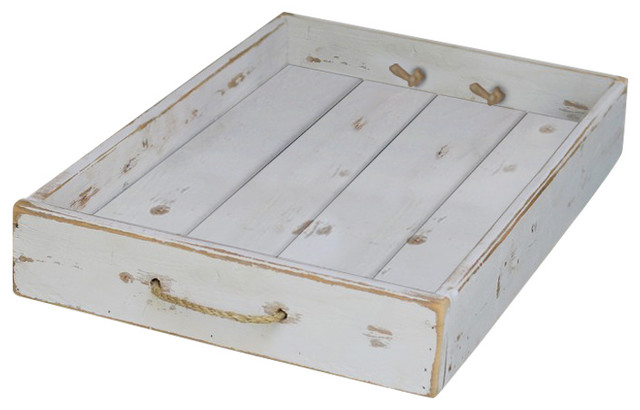 Serving Tray With Rope Handles Beach Style Trays By Serving Tray With Rope Handles Beach