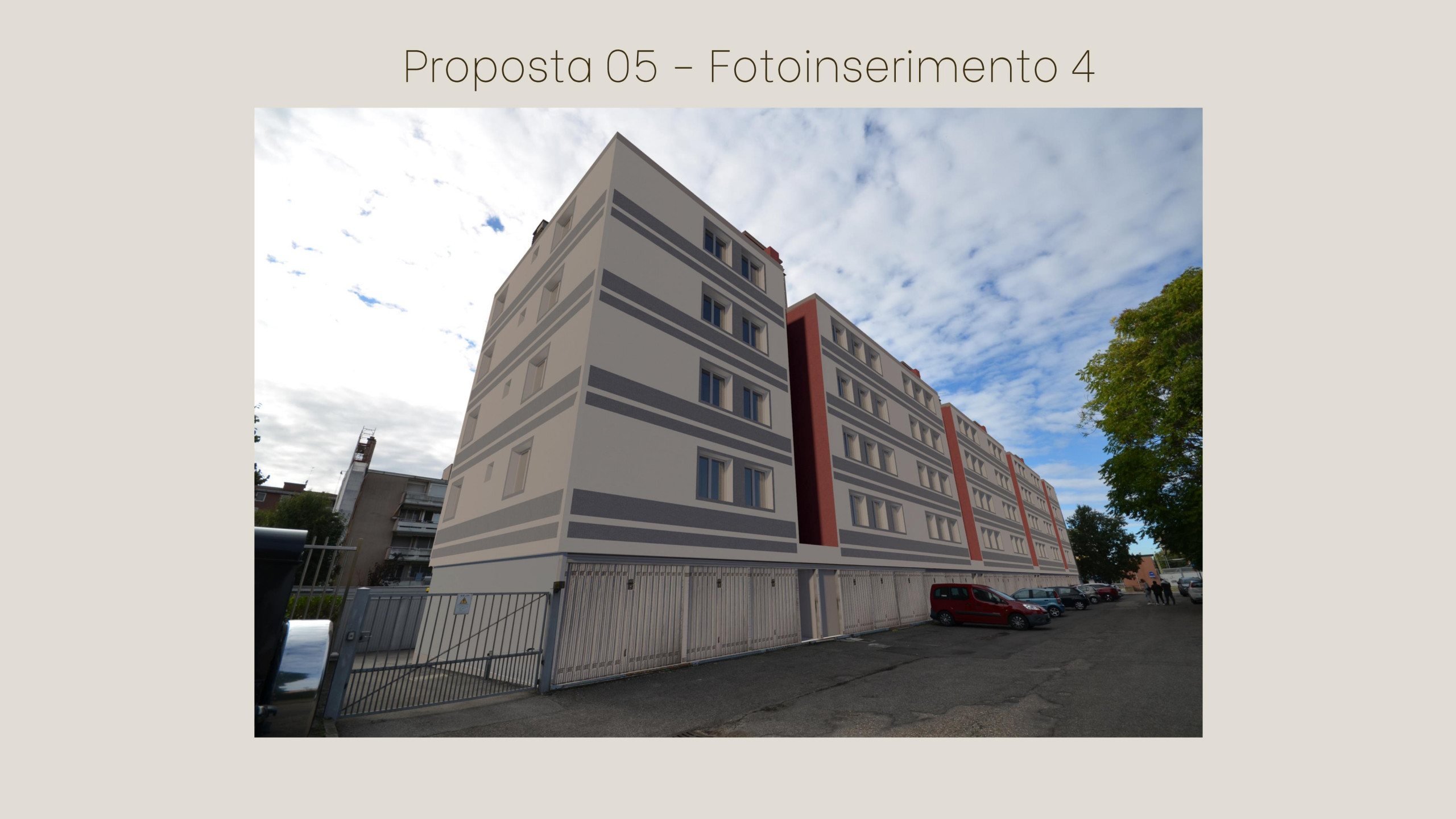 Condominio dei Pioppi, intervento con bonus 110