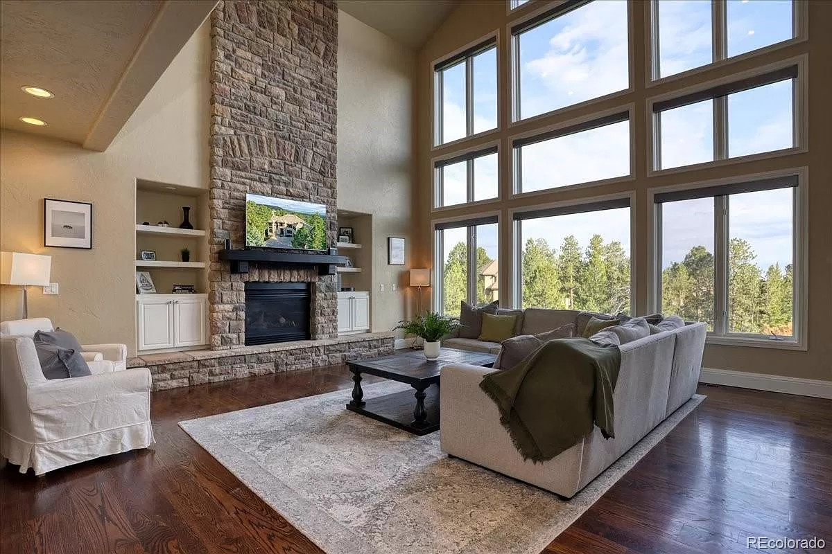 Traditional Two-Story Walk-out Castle Pines Custom Home