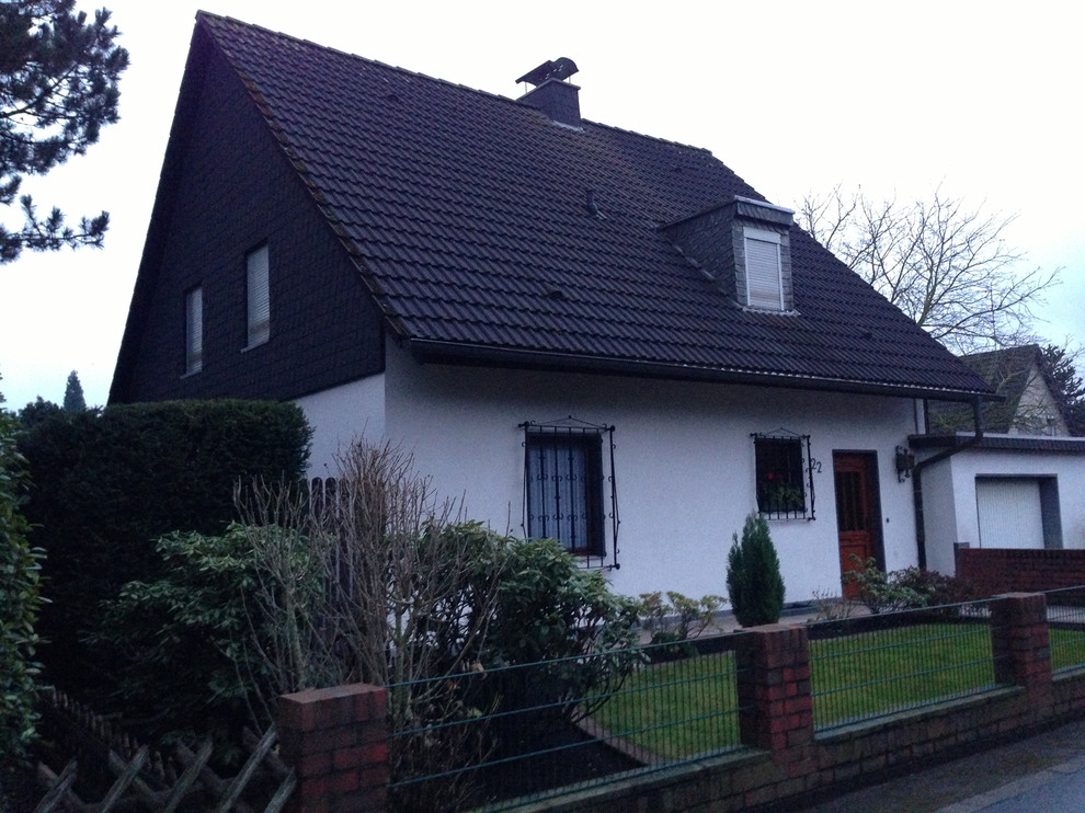 Außenfassade , vor der Sanierung