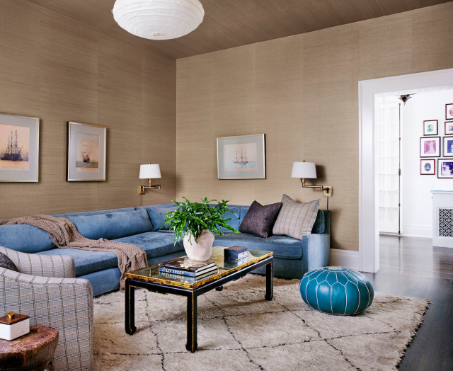 Old Enfield Classic transitional-family-room