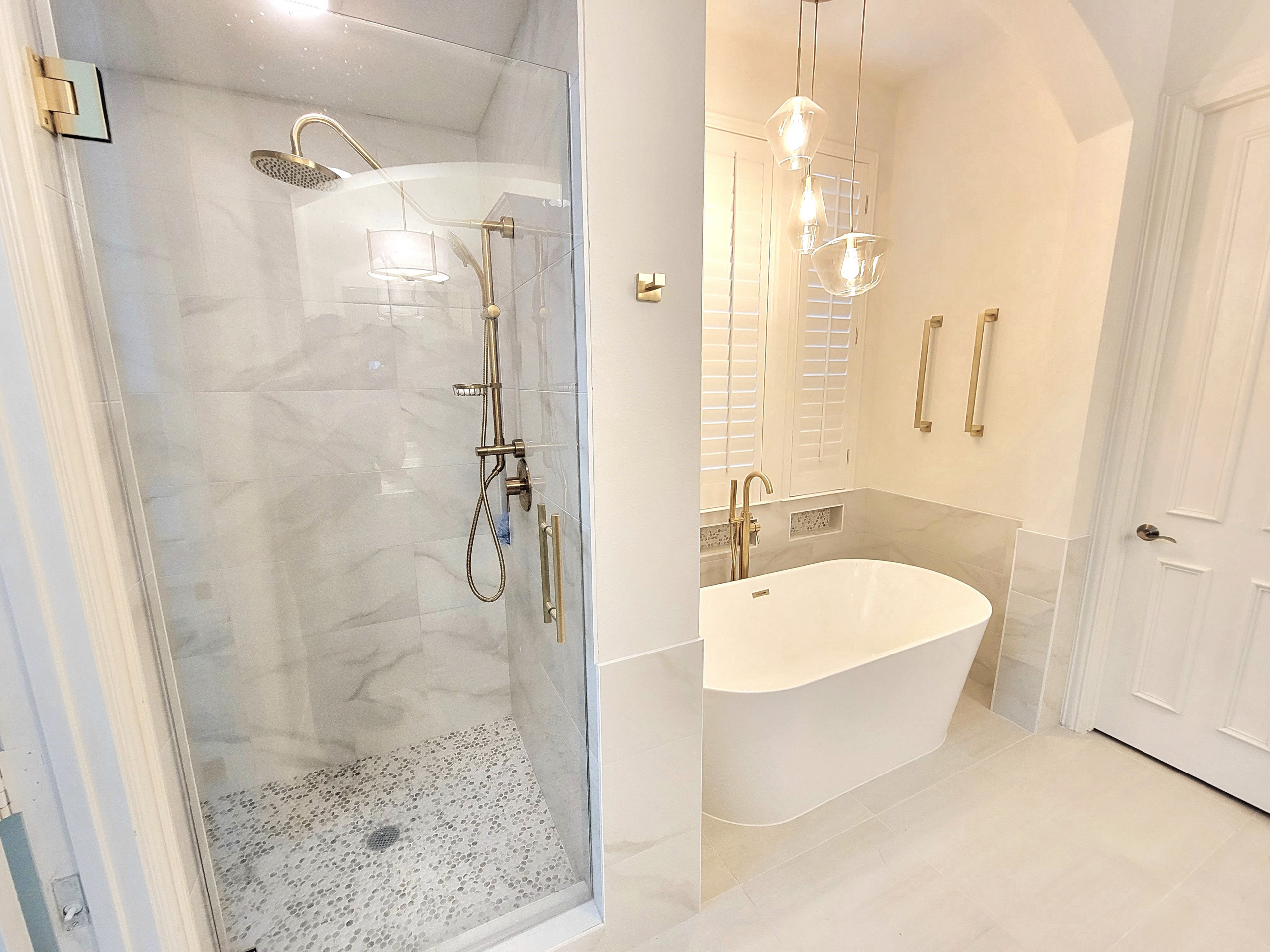 Frisco TX - Master Bathroom Remodeling