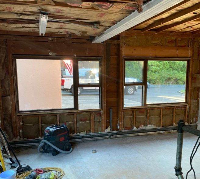 Before - Sink Wall