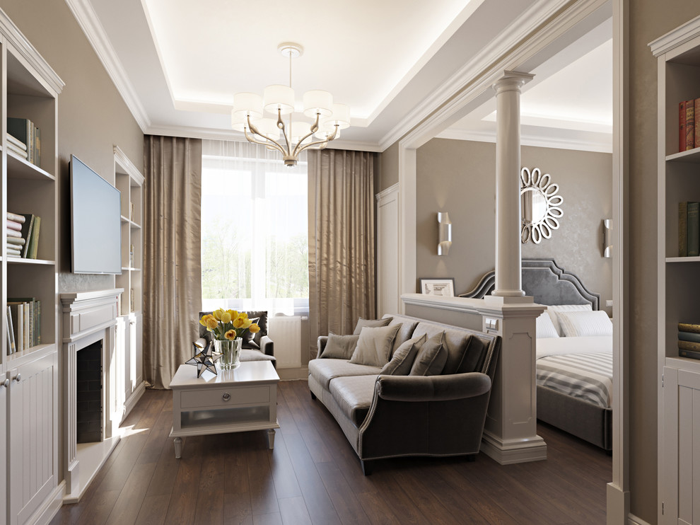 Дизайн-проект спальни и лаунж-зоны