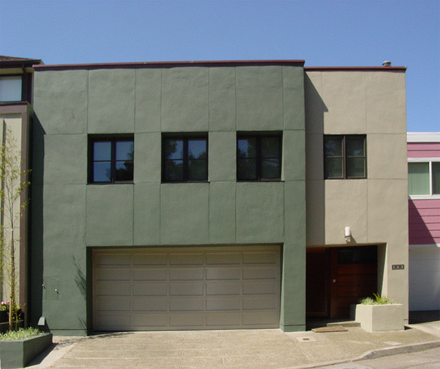 Forest Hill Residence trendy-hus-og-facade