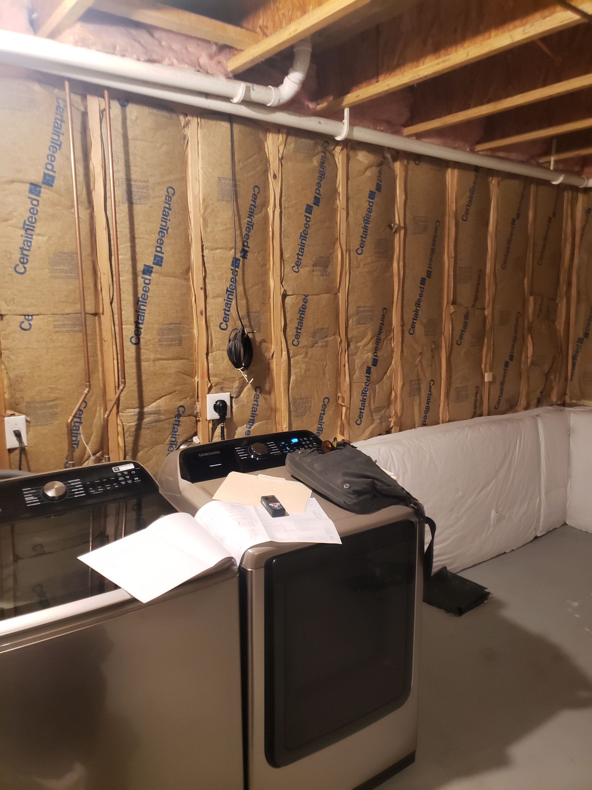 Basement Bathroom Black