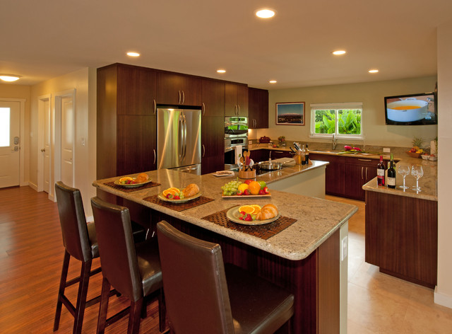 Hawaii's First National Green Buildings Standards (NGBS) Gold Certified Home - Contemporary 