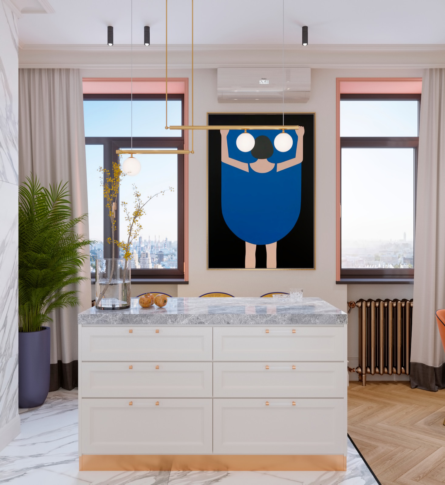 Белая Московская сталинка