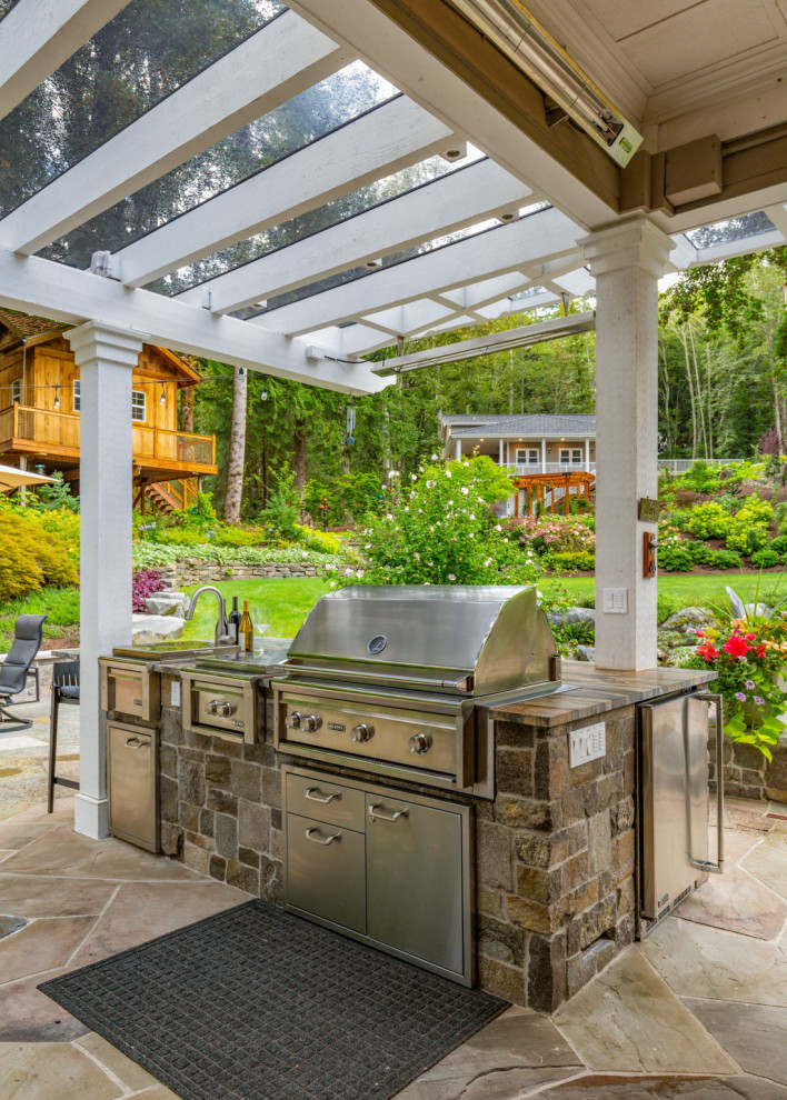 Patio - patio idea in Seattle