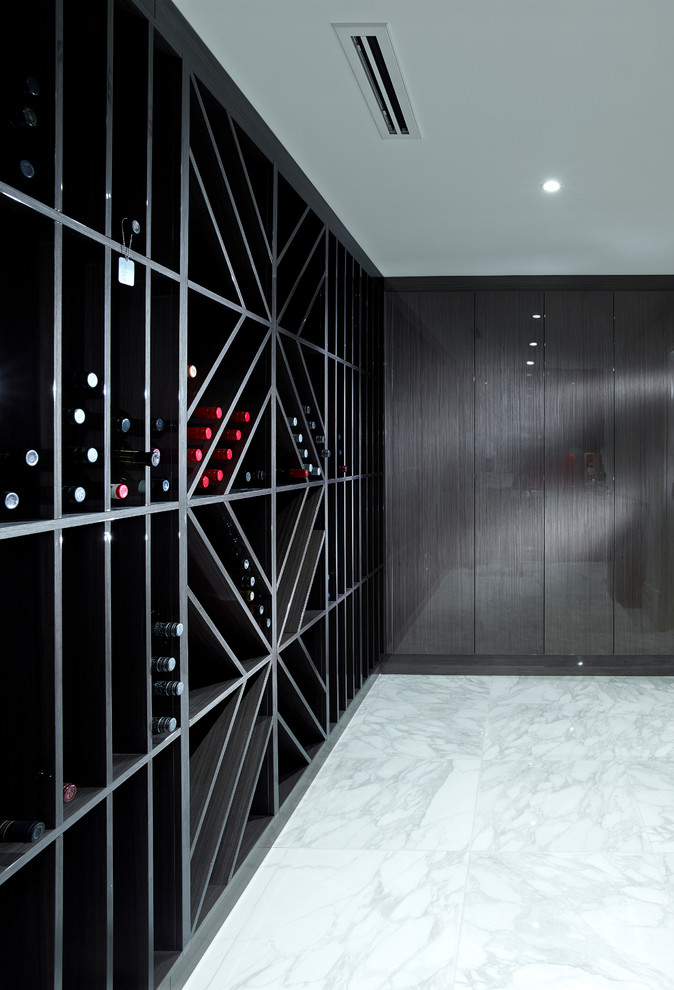 Inspiration for a modern wine cellar in Adelaide.