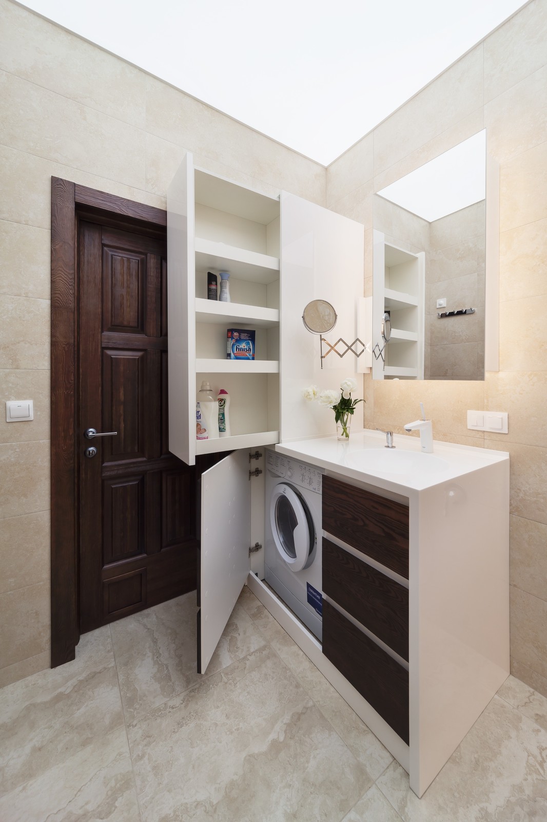 Умное хранение в ванной