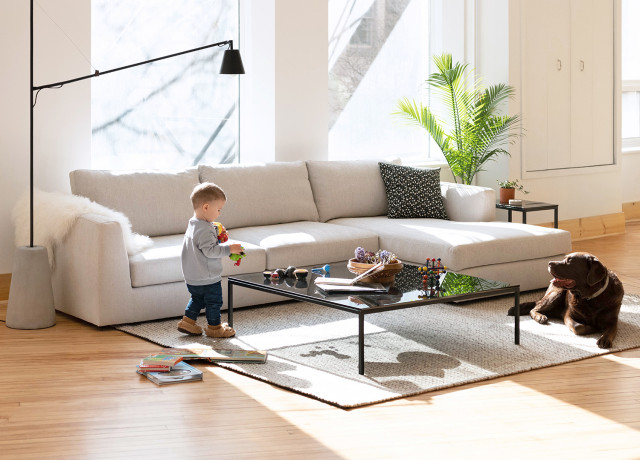 Cello Sectional Sofa trendy-dagligstue