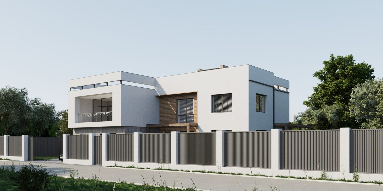 Вилла в современном стиле