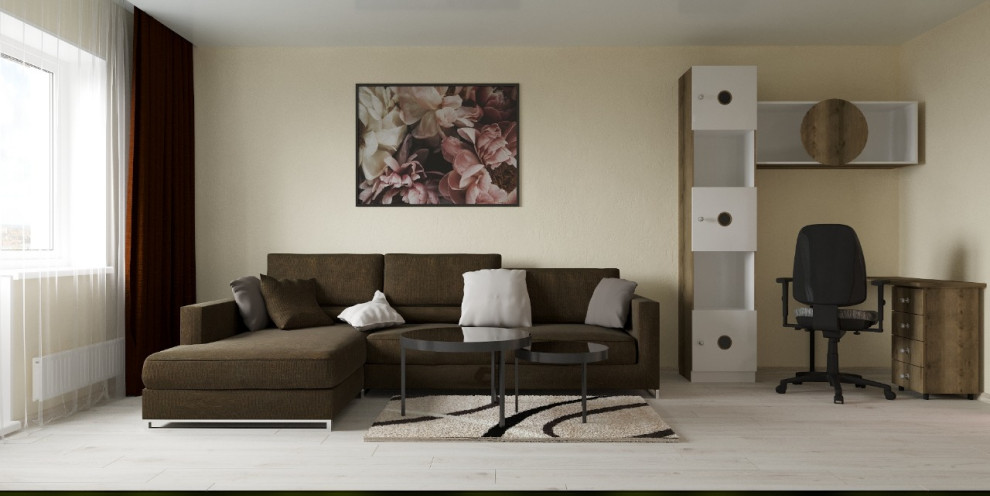 Большая комната с разным назначением