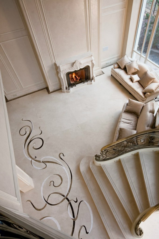 Проект камина для частного дома, прорисовка деталей