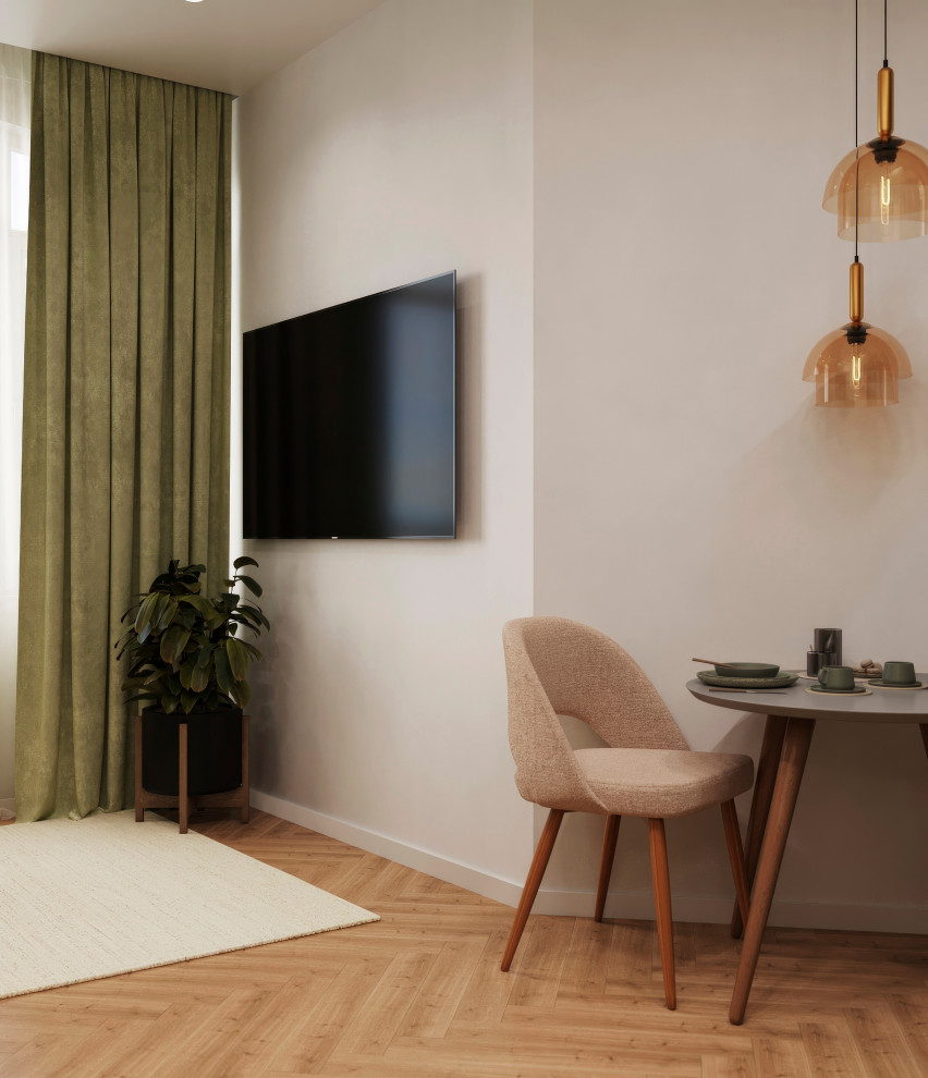 Дизайн-проект однокомнатной квартиры 36кв.м