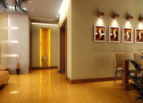 LED Strips in use craftsman-hall