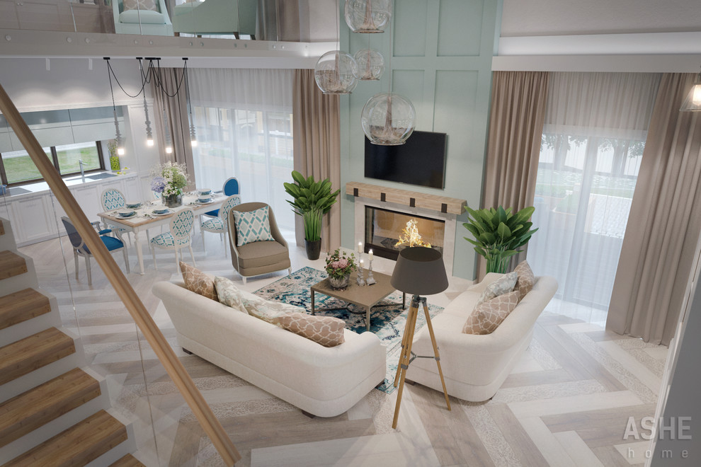 Дизайн интерьера коттеджа