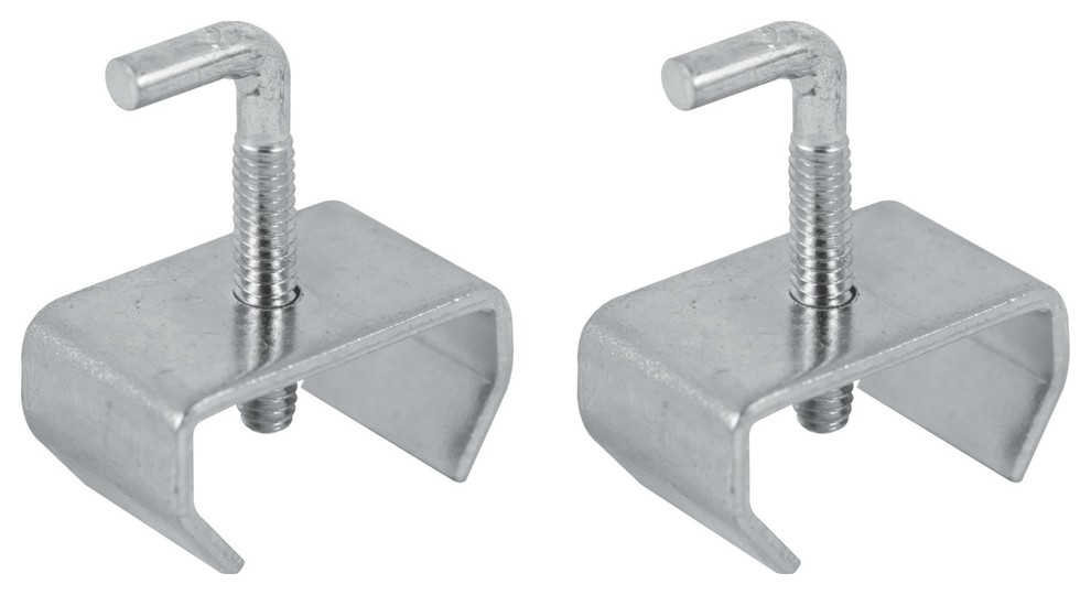 Brano Bed Frame Rail Clamps for 11/4 Rails, Set of 2 Traditional