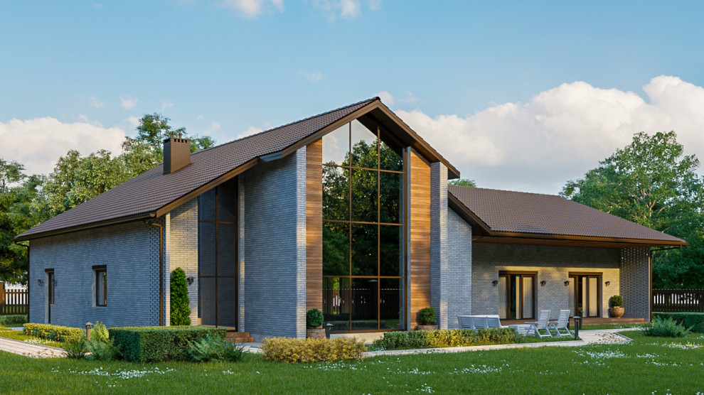 Проект одноэтажного дома