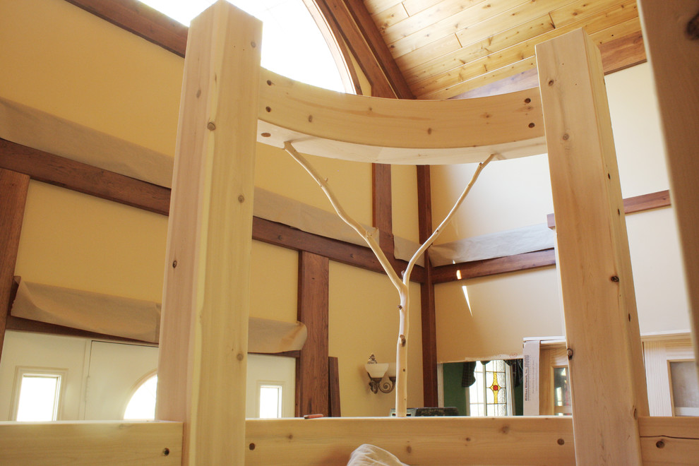 Home design - rustic home design idea in Detroit