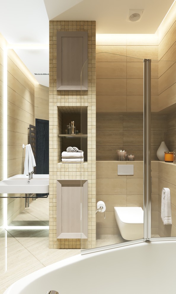 Двухэтажный таунхаус. Москва