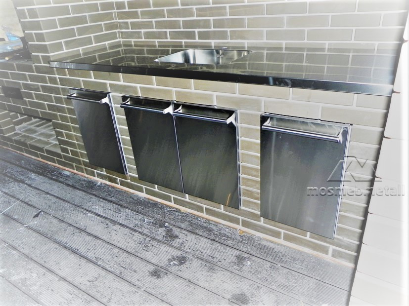 Уличные кухни из нержавеющей стали