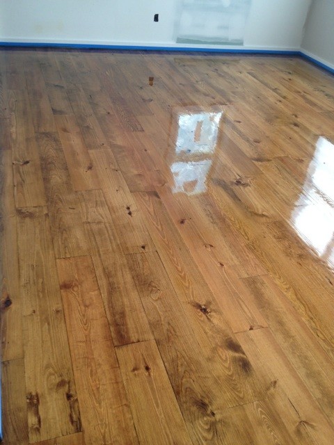 Sag Harbor 6 7 8 Yellow Pine Installed Finished W