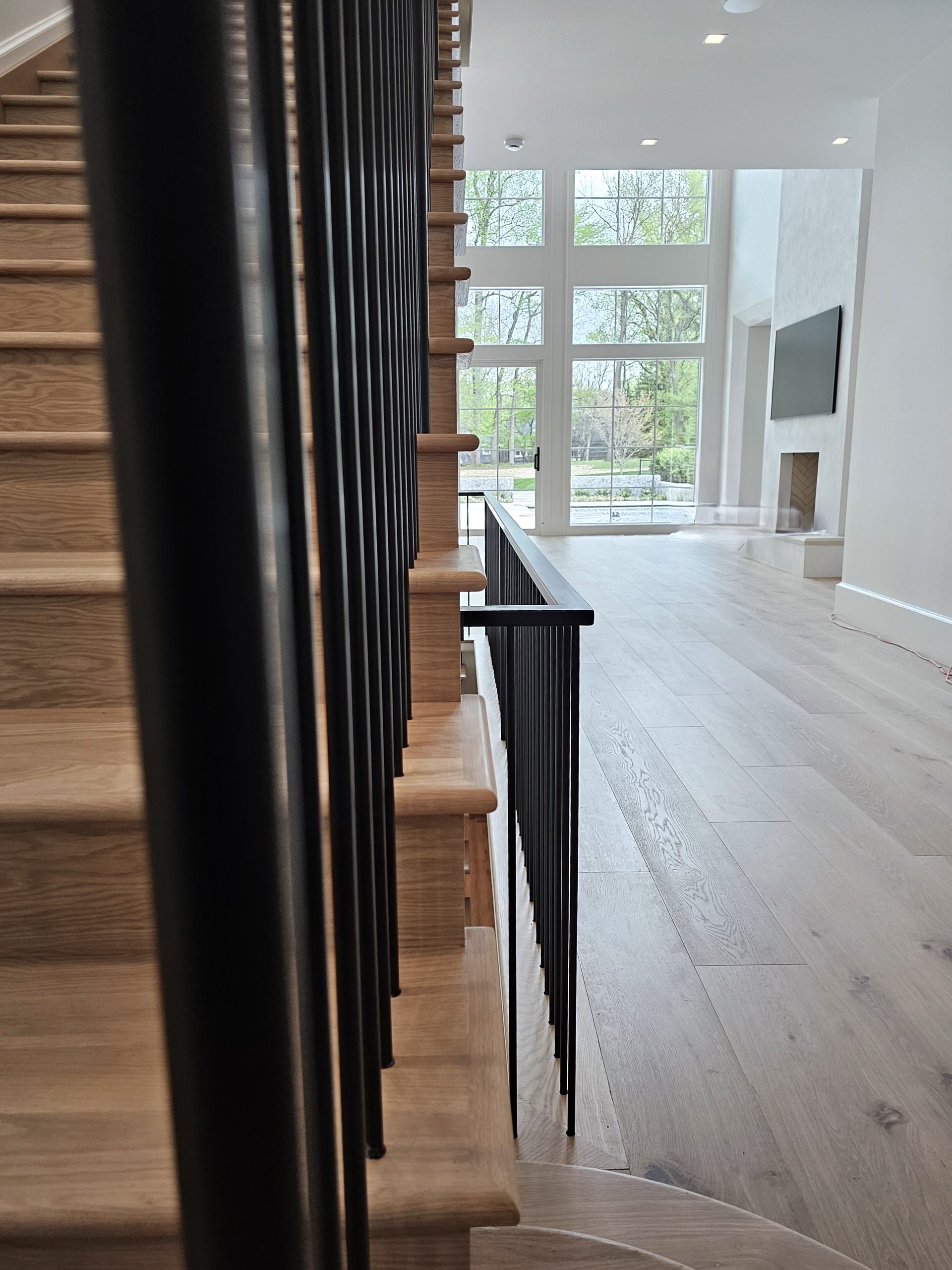 119_Remarkable White Oak Staircase, McLean, VA 22101