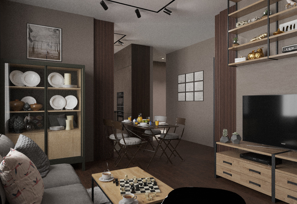 Небольшая квартира в стиле Лофт