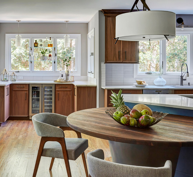 A Naturally Modern Kitchen Remodel modern-koek