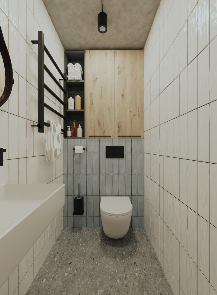 Зона для отдыхав цокольном этаже дома