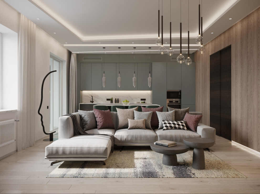 Интерьер таунхауса на Новой Риге