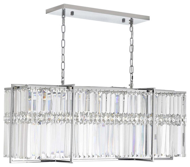 contemporary rectangular chandeliers