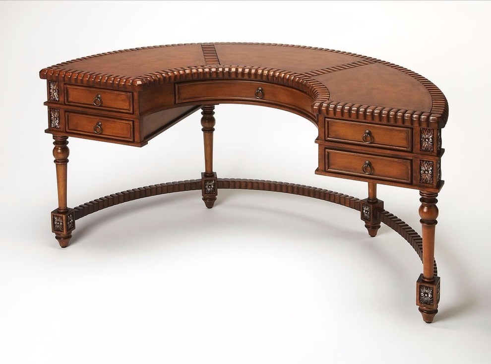 demilune writing desk