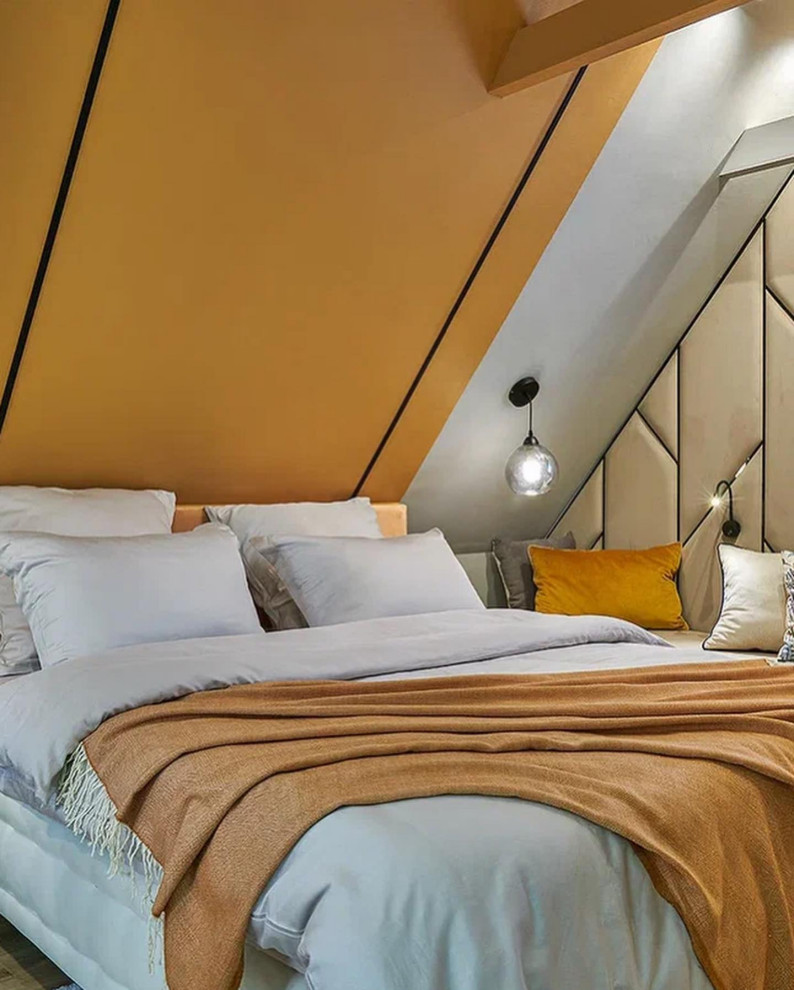 Интерьер мансарды