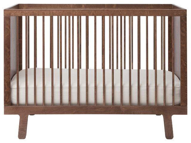 Sparrow Crib White Midcentury Cribs By Oeuf