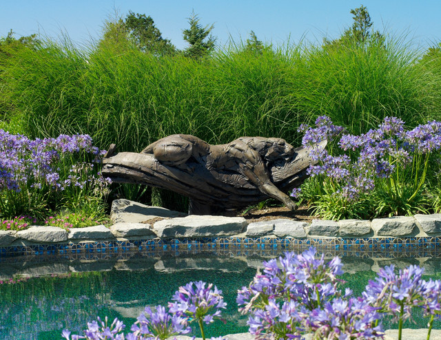 Ocean Highland rustico-piscina