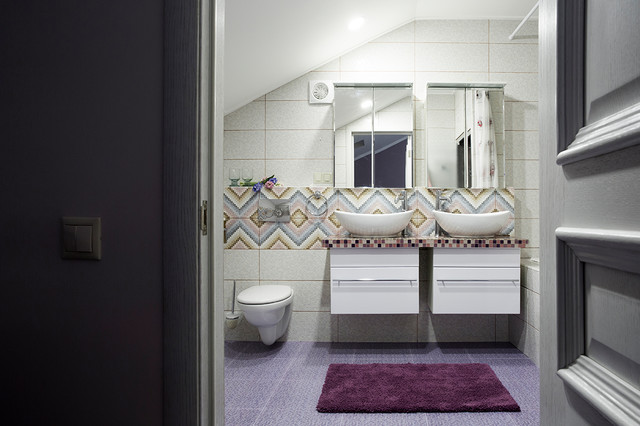 Времена года eklektisch-badezimmer