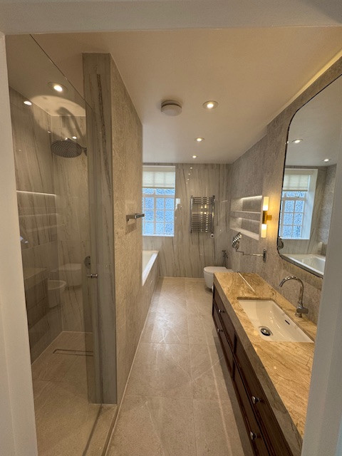 Full refurbishment works of high-end flat (x5 Bedrooms)at high street kensignton