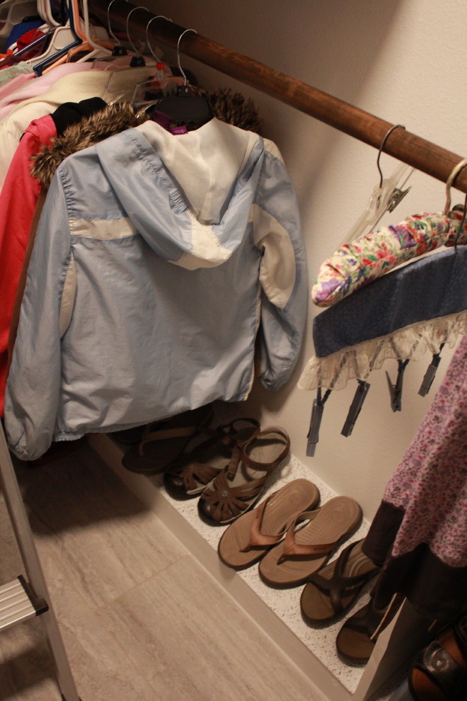Transitional closet photo in Houston
