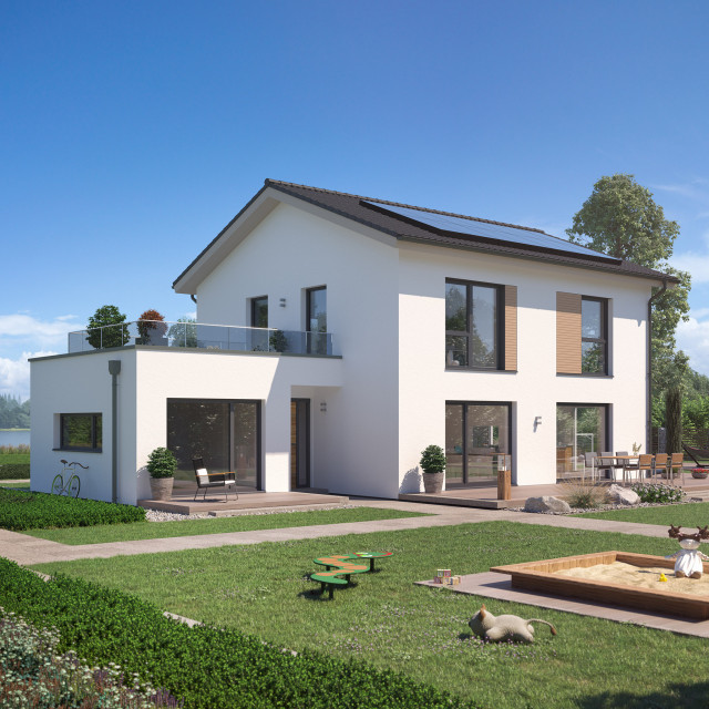 SUNSHINE 157 Fellbach contemporain-facade