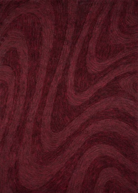 Loloi Rugs PRSIPQ-07CS007696 Persie Crimson Contemporary Hand-Tufted Rug