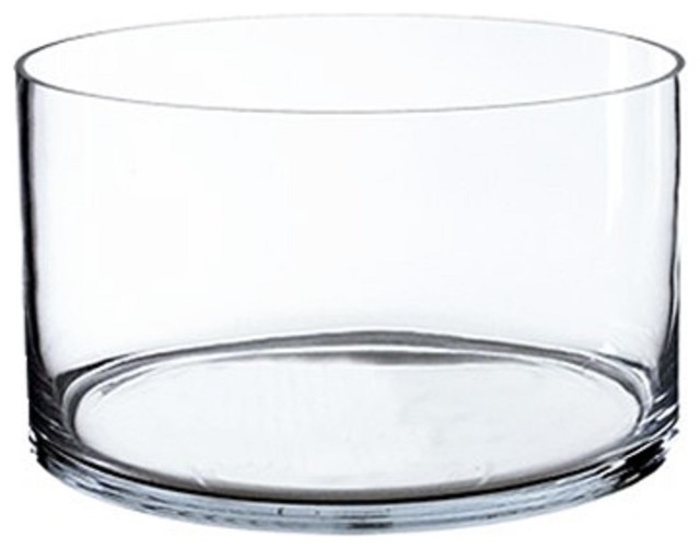 Cys Cylinder Vase Wide Cylinder Vase 4 12 1 Pc Contemporary