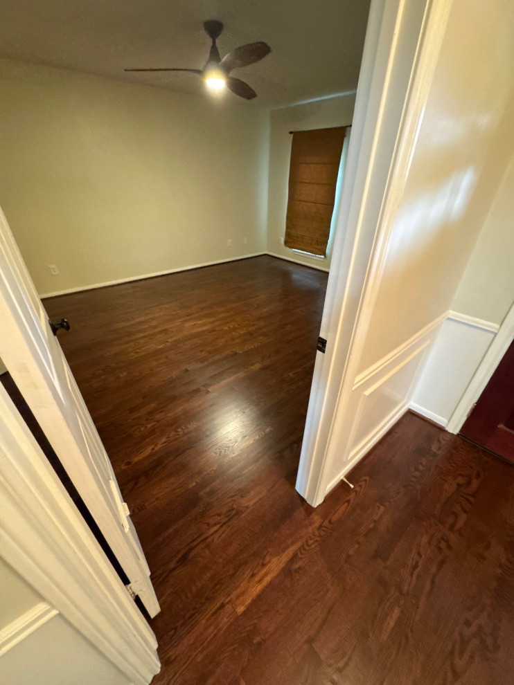 Wood Flooring Refinish & Tile Update